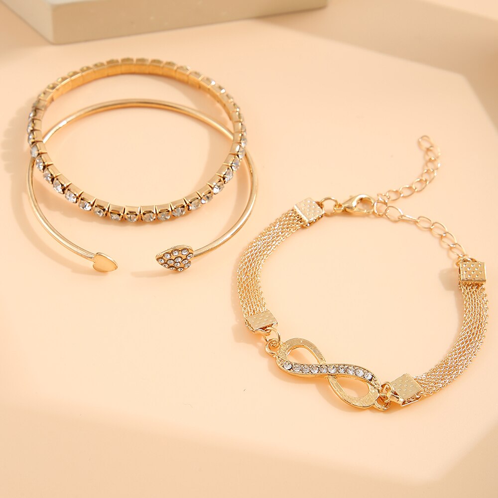 Conjunto de Pulseiras Femininas.